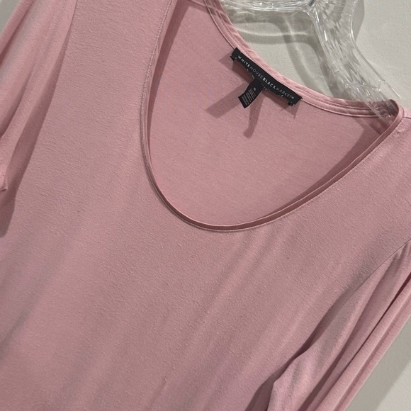 WHBM pink/ blush long sleeve top ❤️ - Picture 2 of 7